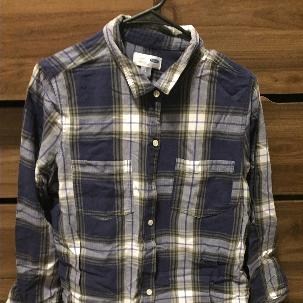 Flannel button up